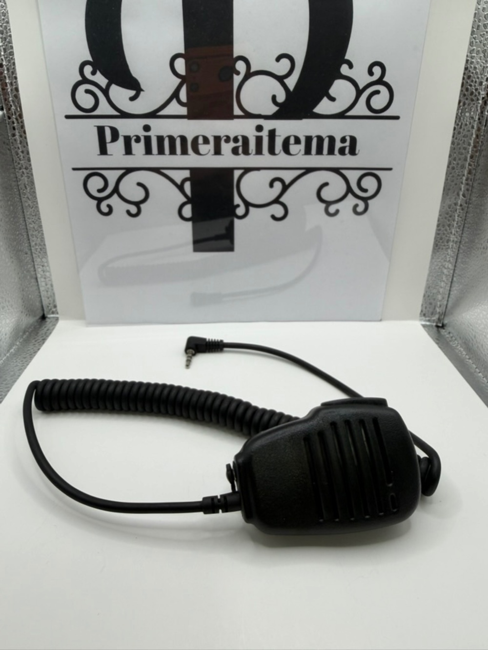 Handheld Speaker Microphone For Two Way Radio, Walkie Talkie